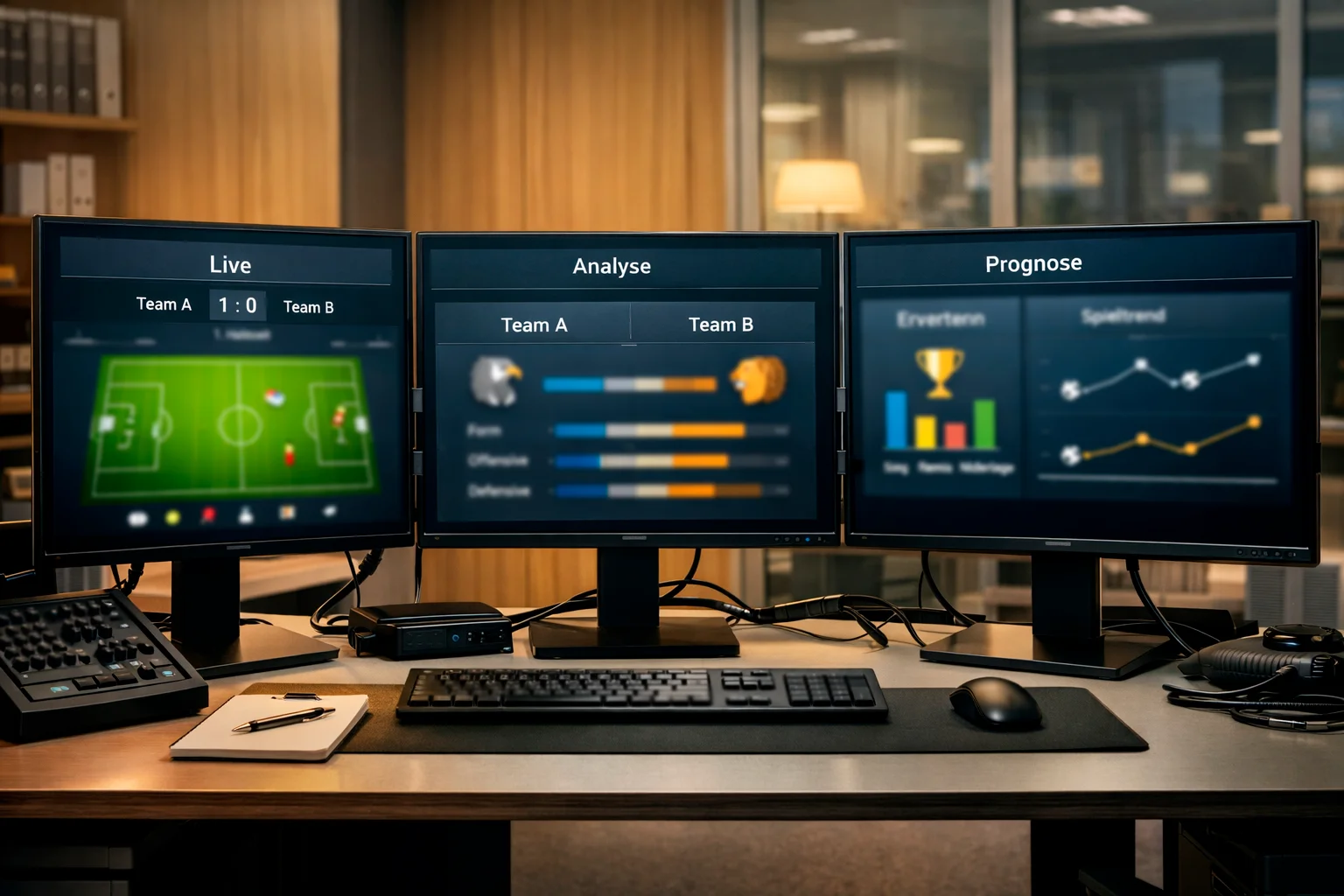 Moderne Fußballanalyse mit fortschrittlichen Datenvisualisierungen